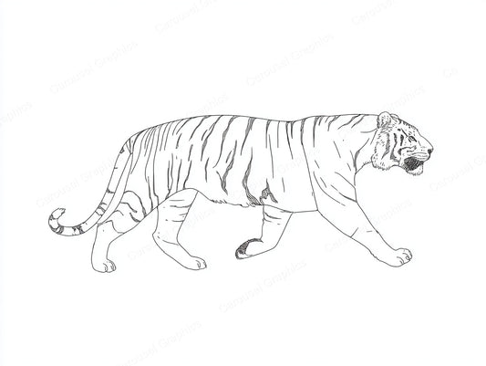 Tiger Vector Graphic preview