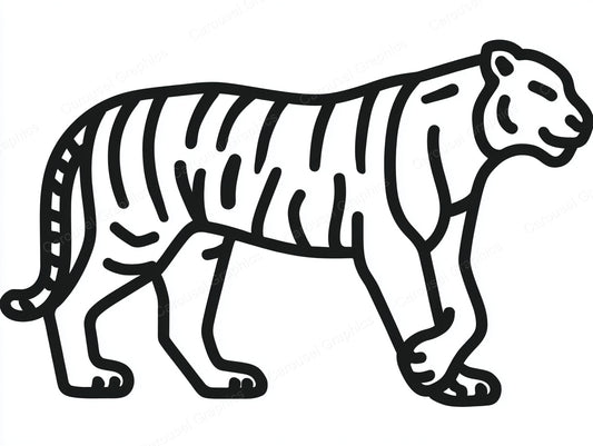 Tiger Vector Graphic preview