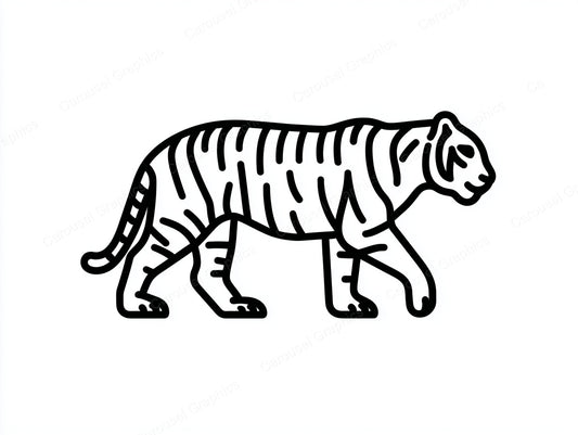 Tiger Vector Graphic preview