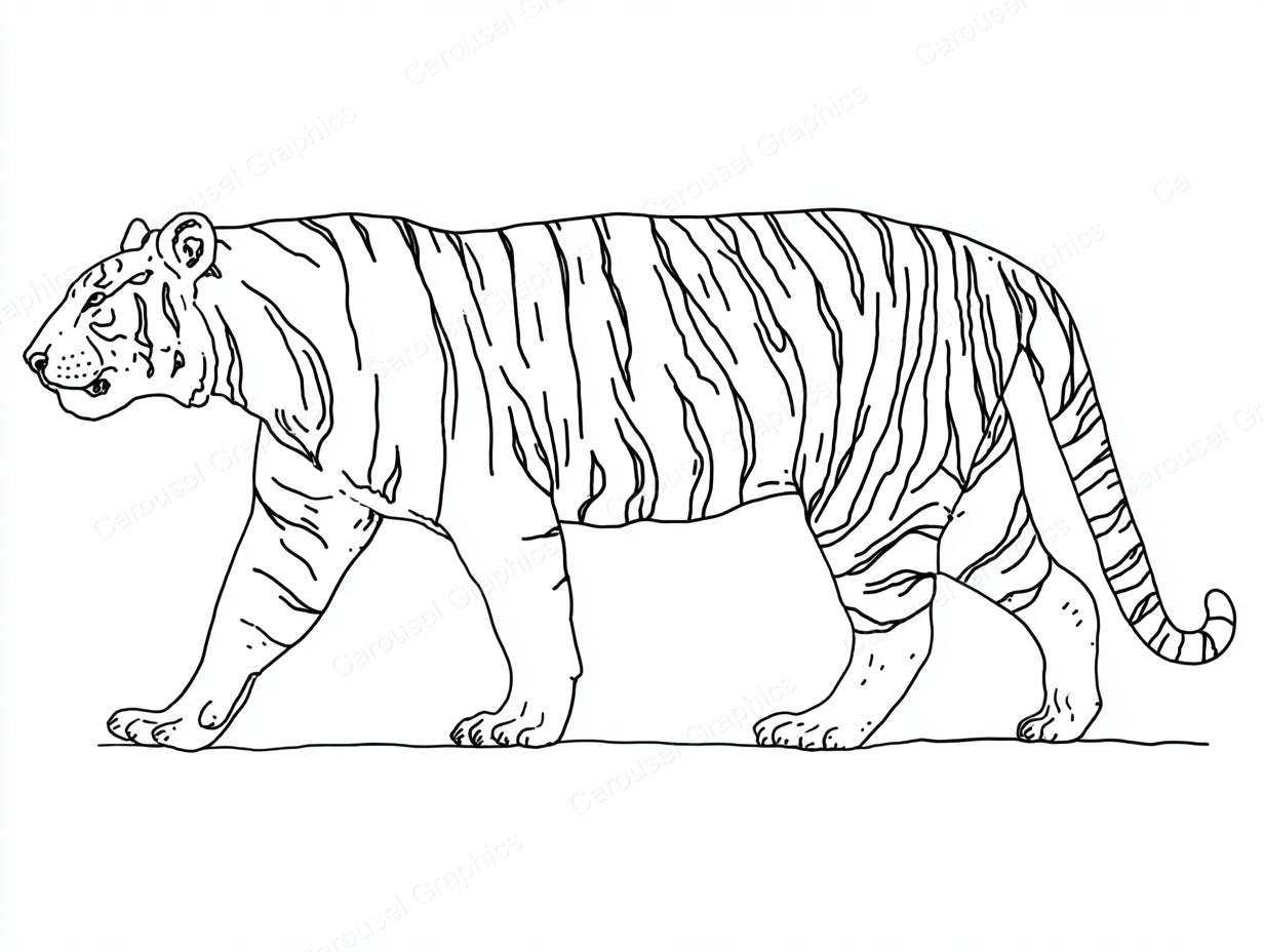 Tiger Vector Graphic preview