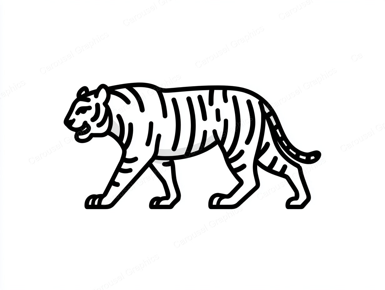 Tiger Vector Graphic preview