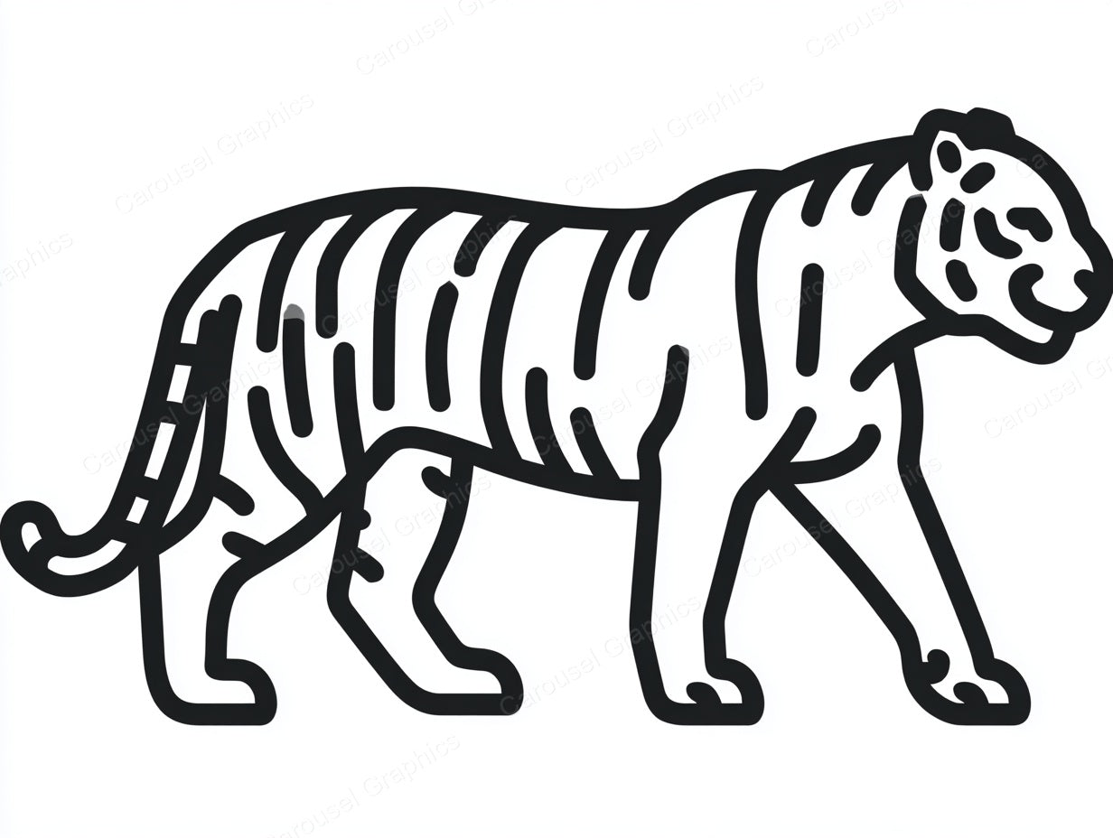 Tiger Vector Graphic preview