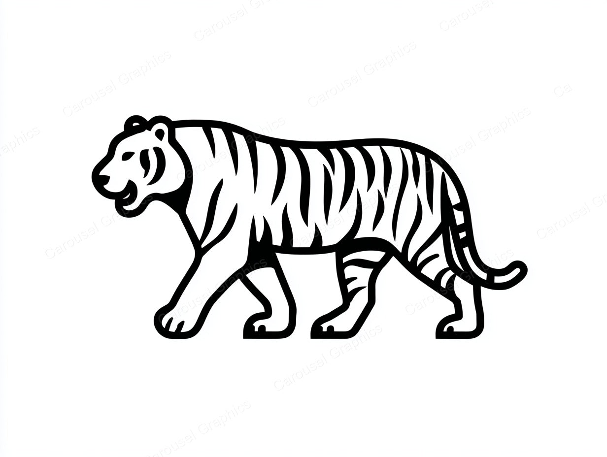 Tiger Vector Graphic preview