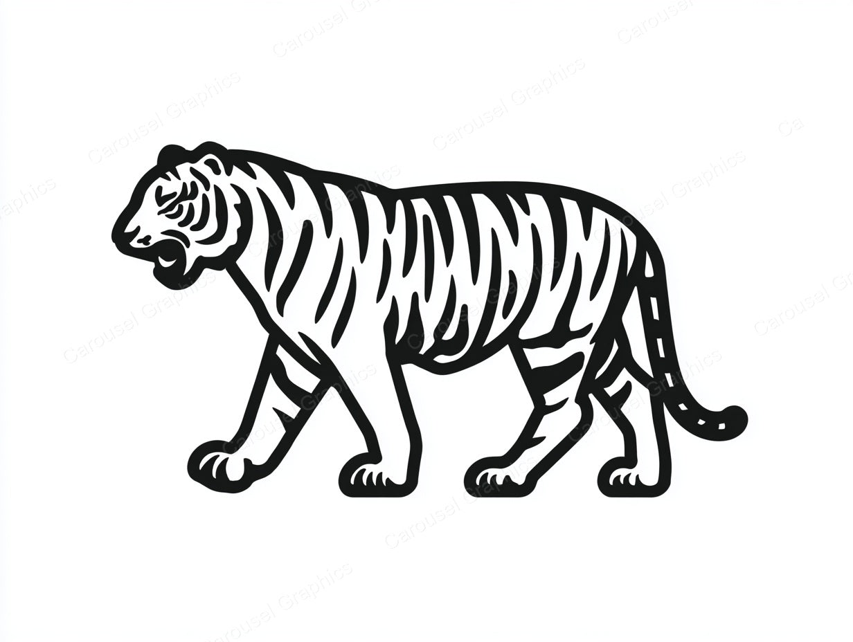 Tiger Vector Graphic preview