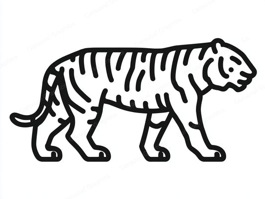 Tiger Vector Graphic preview