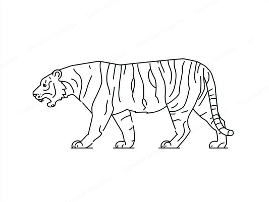 Tiger Vector Graphic preview