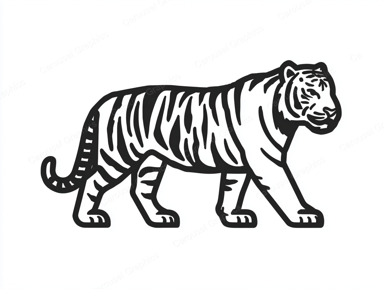 Tiger Vector Graphic preview