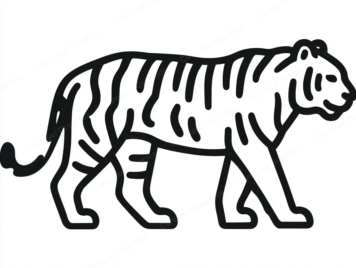 Tiger Vector Graphic preview