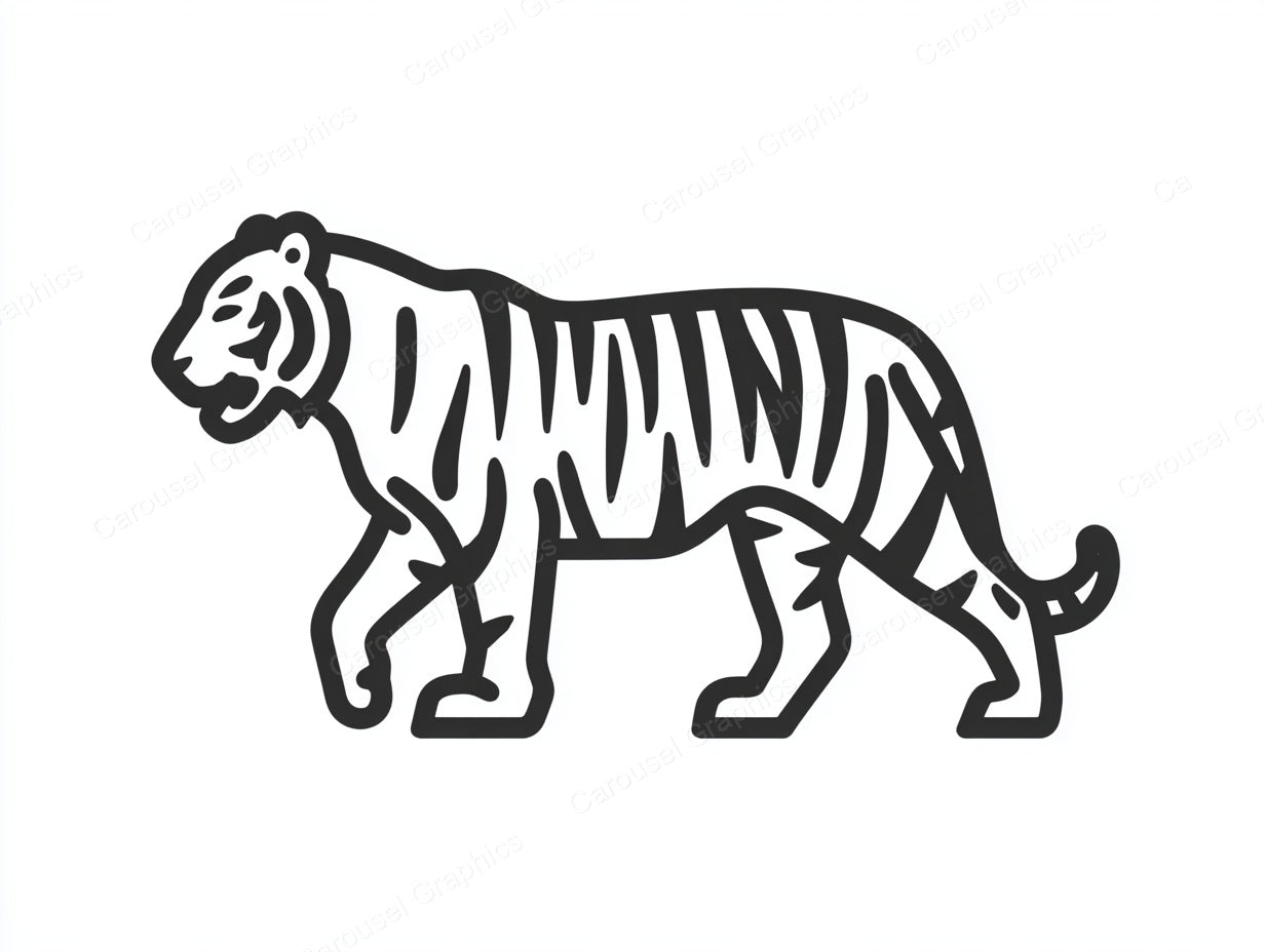 Tiger Vector Graphic preview