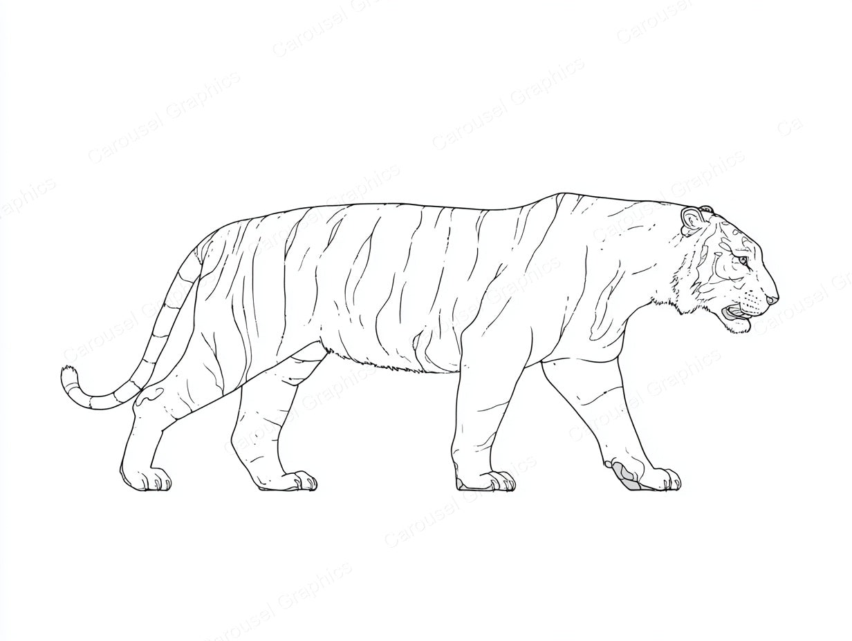 Tiger Vector Graphic preview
