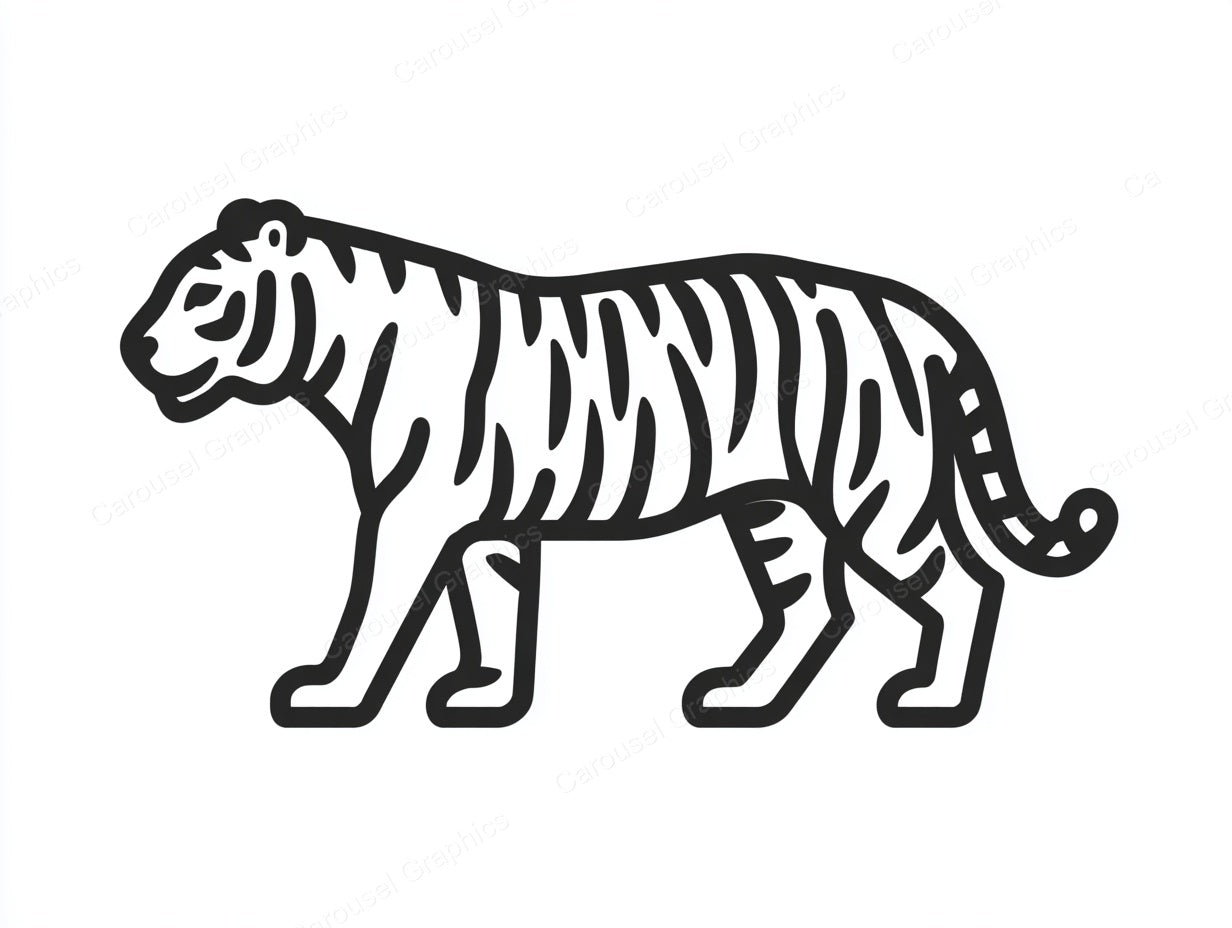 Tiger Vector Graphic preview