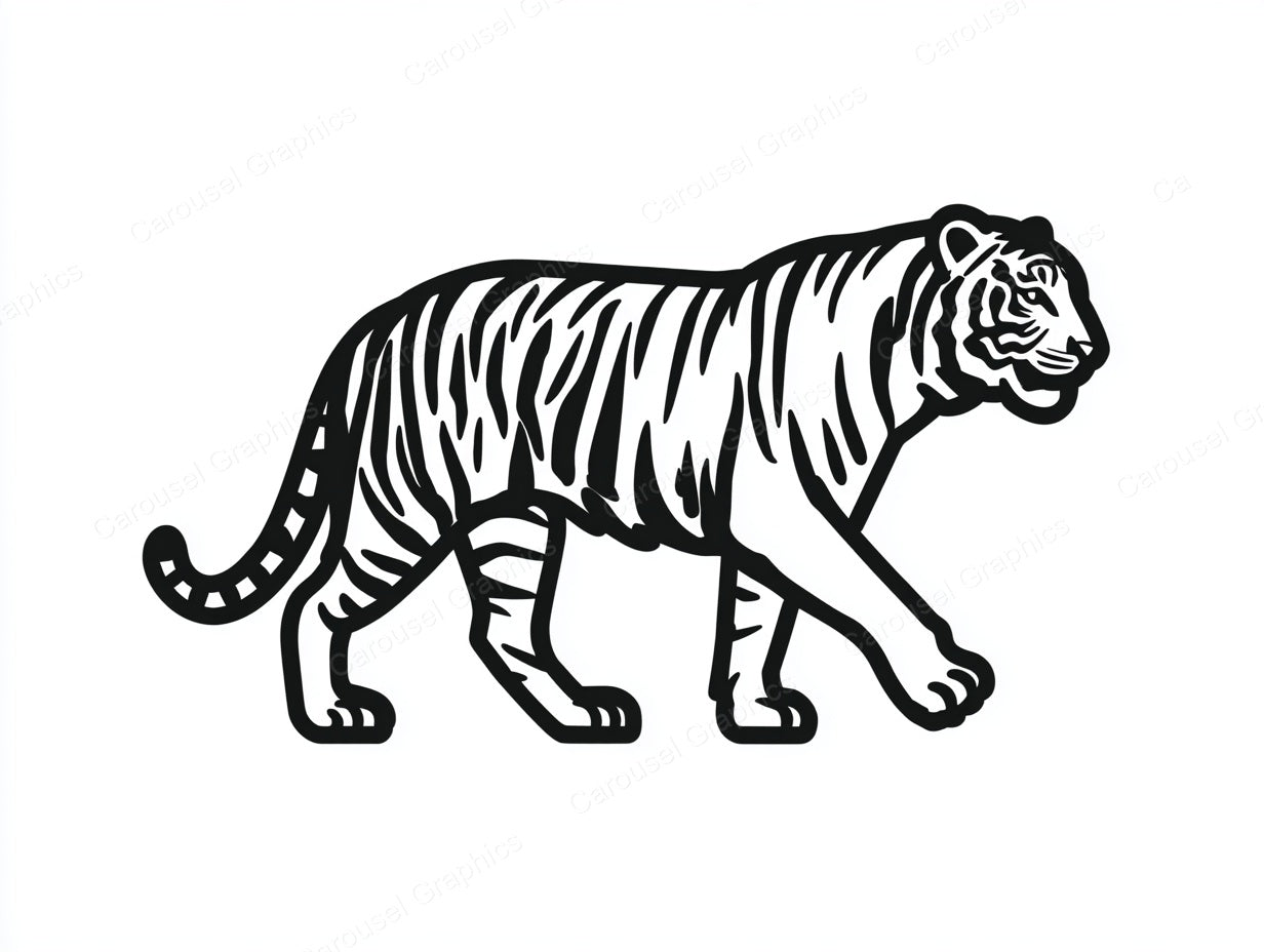 Tiger Vector Graphic preview