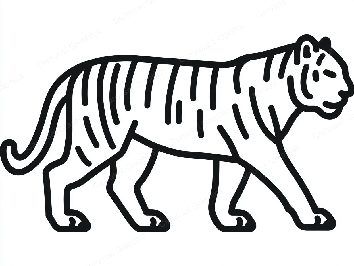 Tiger Vector Graphic preview