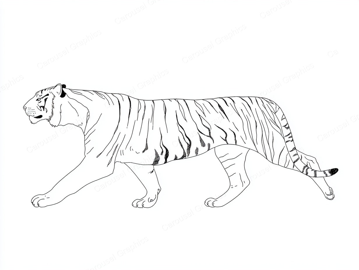 Tiger Vector Graphic preview
