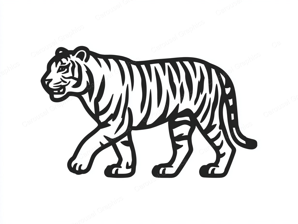 Tiger Vector Graphic preview