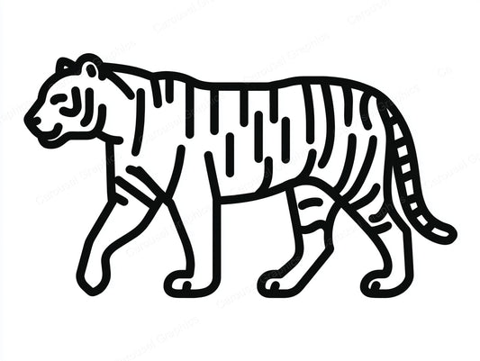 Tiger Vector Graphic preview