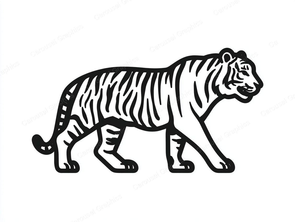 Tiger Vector Graphic preview