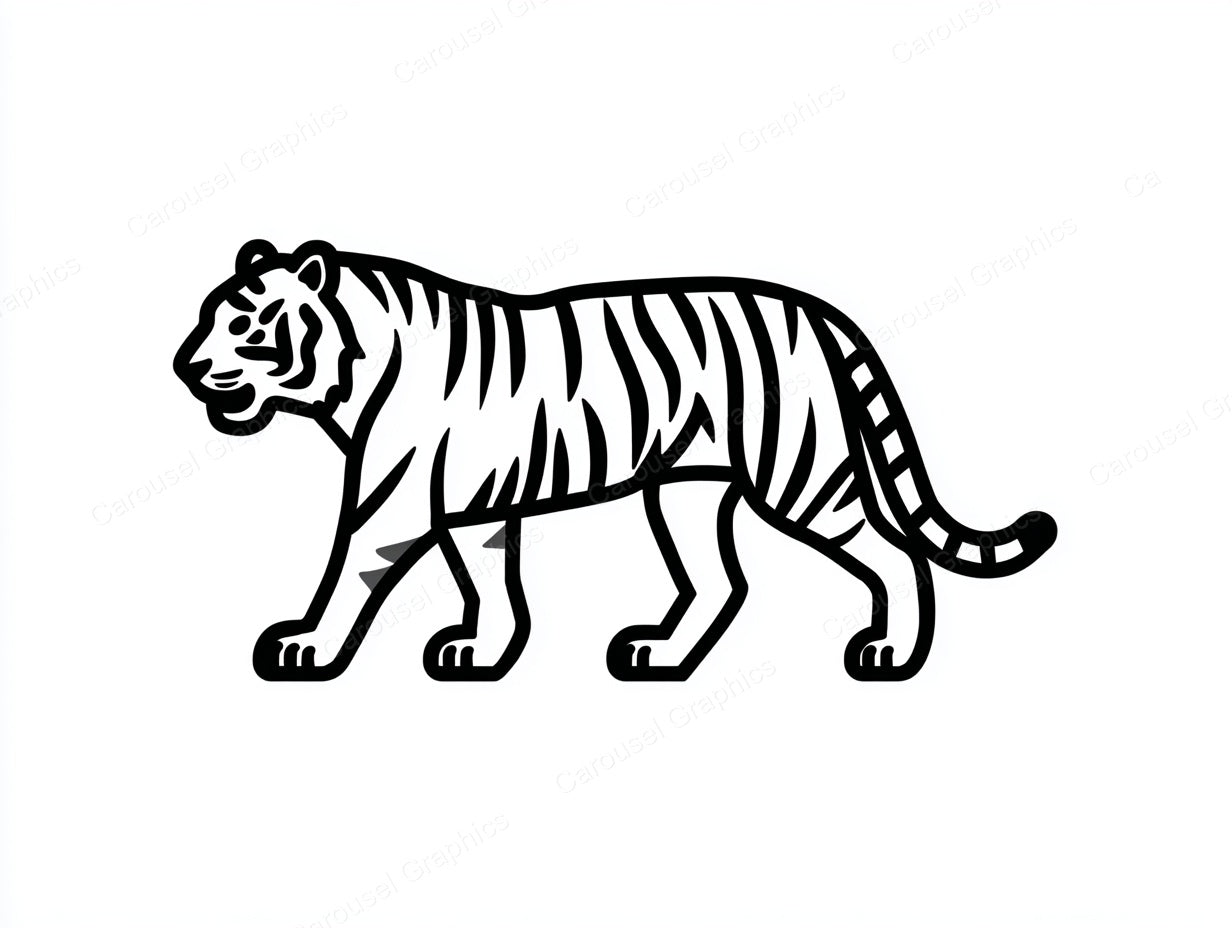 Tiger Vector Graphic preview