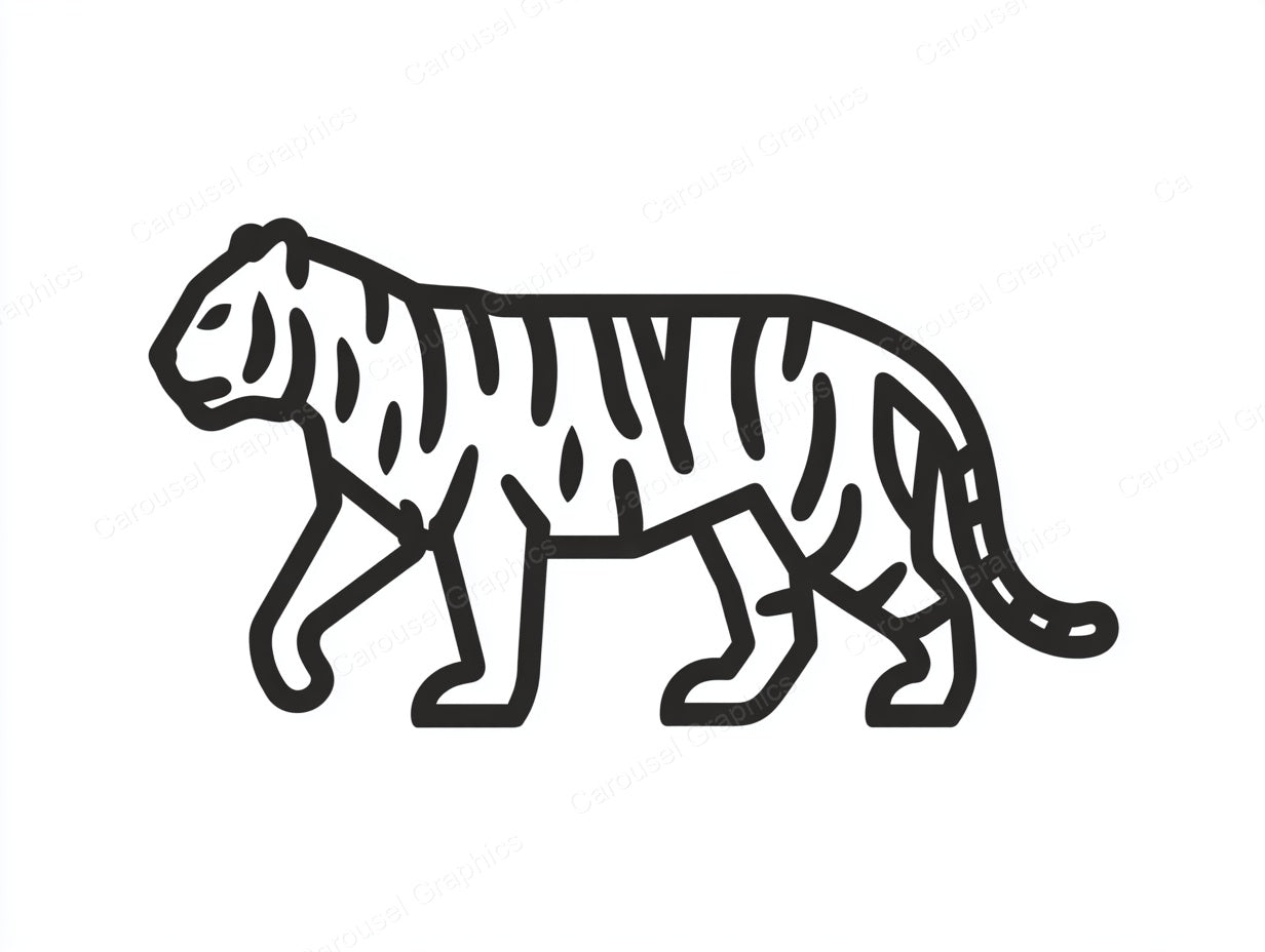 Tiger Vector Graphic preview