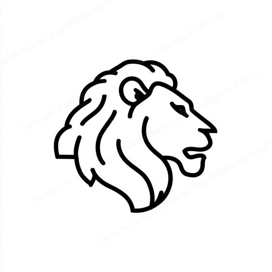 Lion Vector Graphic preview