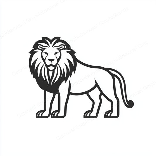Lion Vector Graphic preview