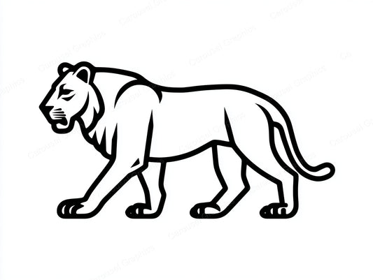 Lion Vector Graphic preview