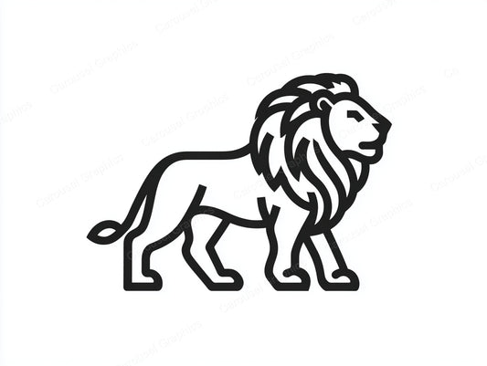 Lion Vector Graphic preview