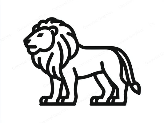 Lion Vector Graphic preview
