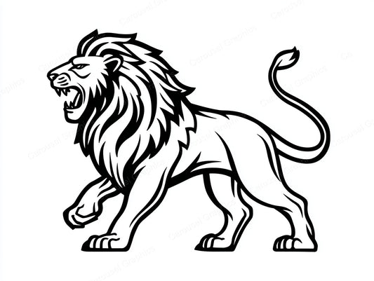 Lion Vector Graphic preview