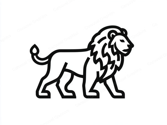 Lion Vector Graphic preview