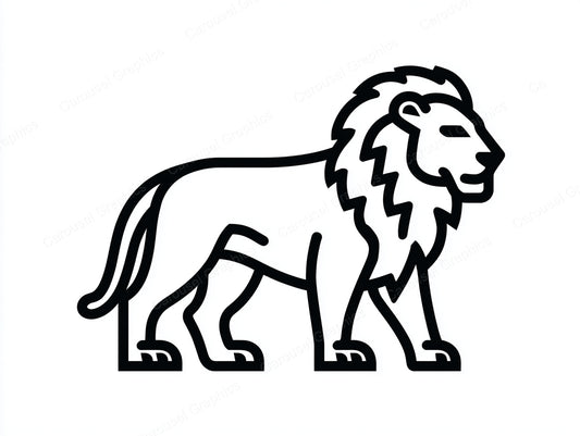 Lion Vector Graphic preview