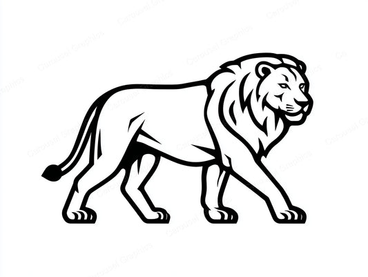 Lion Vector Graphic preview
