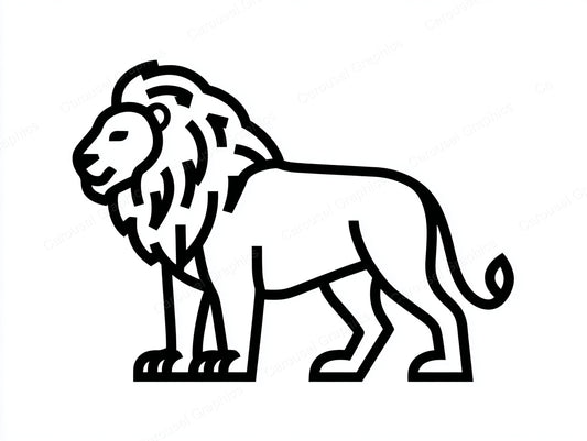 Lion Vector Graphic preview