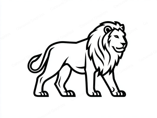 Lion Vector Graphic preview