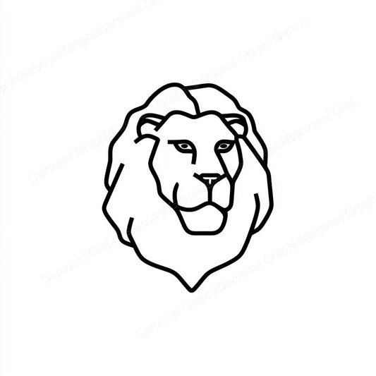 Lion Vector Graphic preview