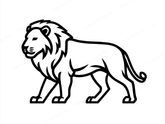 Lion Vector Graphic preview