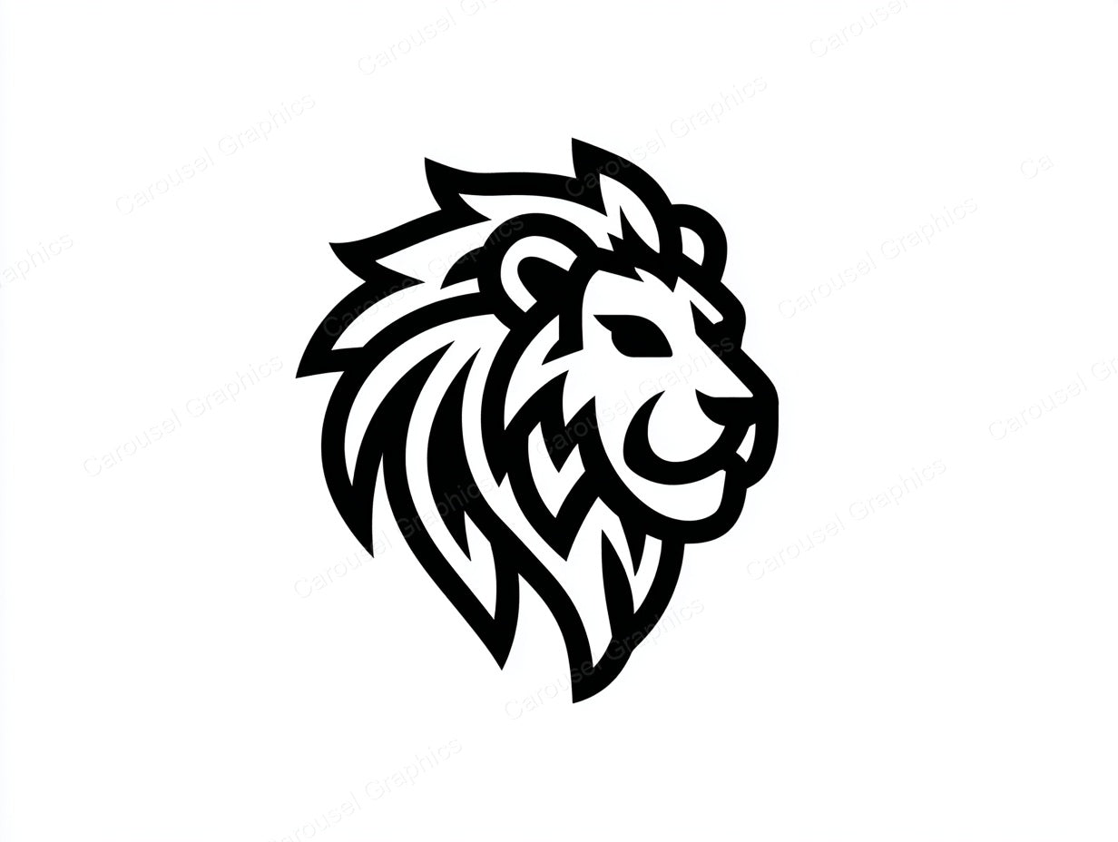 Lion Vector Graphic preview