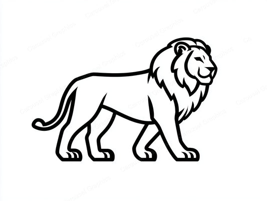 Lion Vector Graphic preview