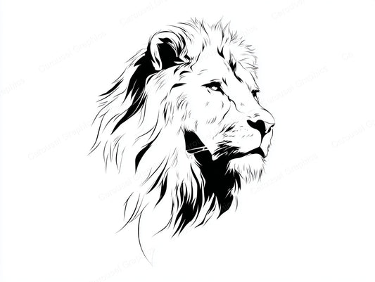Lion Vector Graphic preview