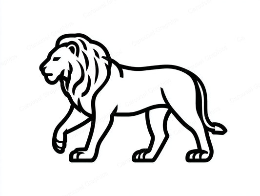 Lion Vector Graphic preview