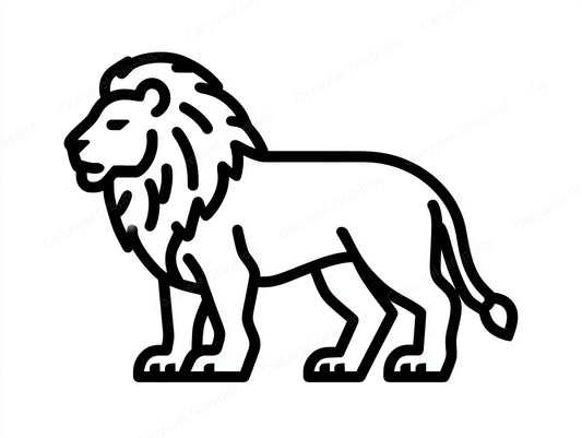 Lion Vector Graphic preview