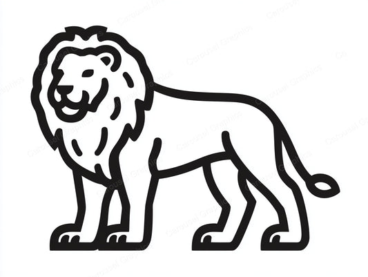 Lion Vector Graphic preview