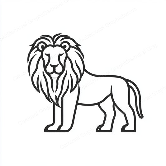 Lion Vector Graphic preview