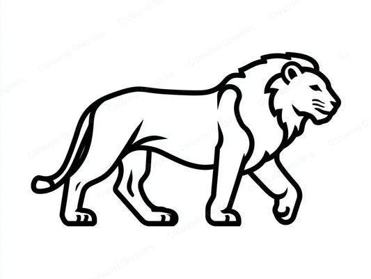 Lion Vector Graphic preview