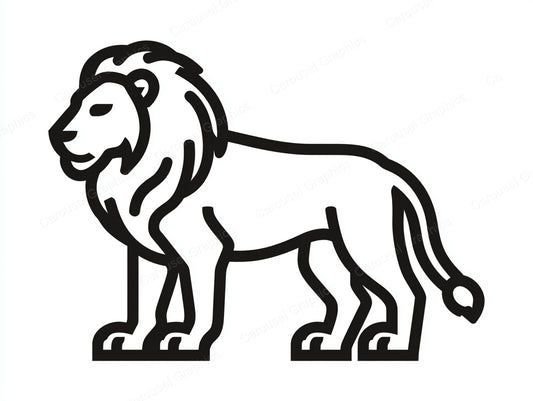 Lion Vector Graphic preview