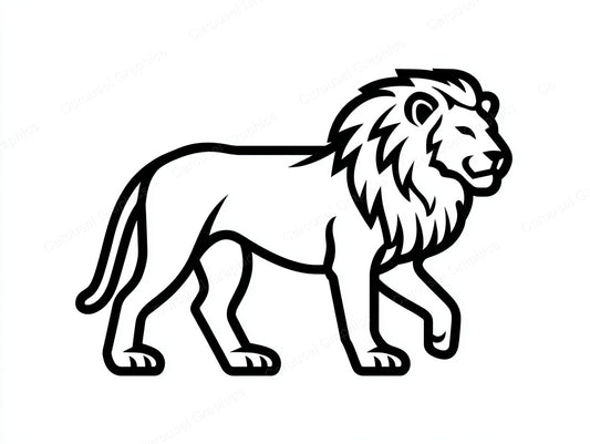 Lion Vector Graphic preview