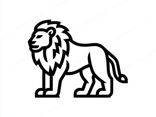 Lion Vector Graphic preview