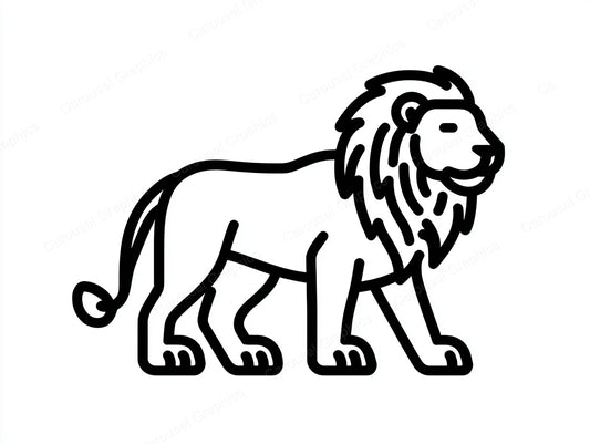 Lion Vector Graphic preview