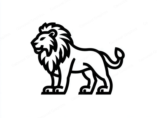 Lion Vector Graphic preview