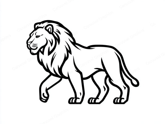 Lion Vector Graphic preview